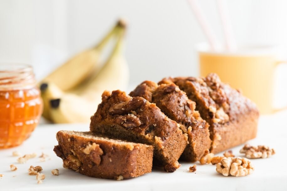 Suikervrij bananenbrood