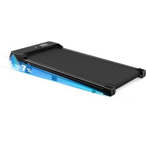 3 in 1 loopband - Loopband met 7% helling - Elektrische 2,5 pk loopband - 1-8 km/u verstelbaar - Oppervlak 38,5 x 94 cm - Zwart