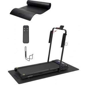 ACTYV Loopband Inklapbaar 1-12km/u - Inclusief Smeerolie, Beschermmat - Hardloopband - Treadmill - Wandelband - Walking pad - Voor Thuis - Elektrisch - Opvouwbaar V2