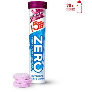 HIGH5 - ZERO Elektrolyten - Suikervrije Elektrolyten Bruistabletten - Caloriearm & Verfrissend - Zwarte Bes Smaak - 1x20 Stuks - Voor Hydratatie & Sportprestaties